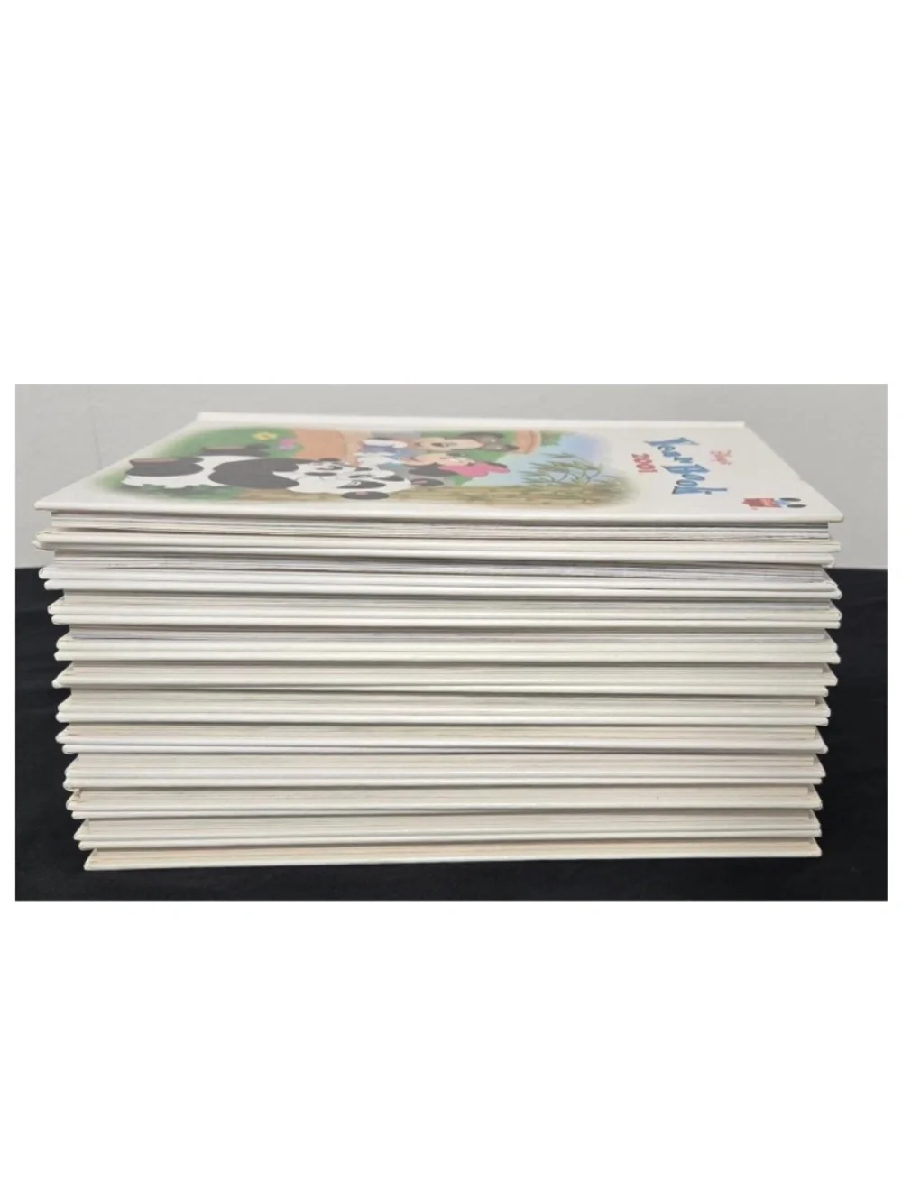 11 Vintage 90s Disneys Year Book Kids Hard Cover Set VTG